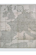 Les encyclopédistes Jean Baptiste d'Anville, Grande carte de l'Europe