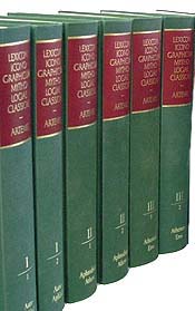 Livres plus chers du mois Lexicon Iconographicum Mythologiae Classicae